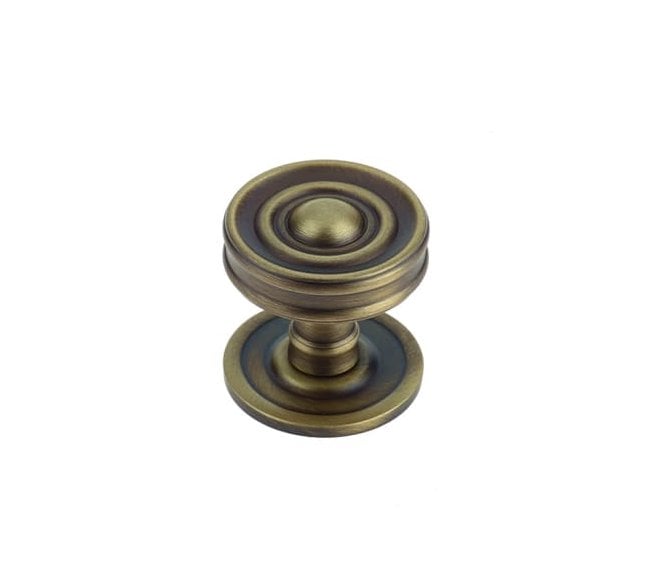 Burington BUR111 Bloomsbury Cabinet Knob - Antique Brass