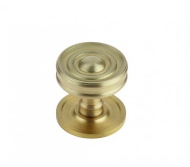 Burington BUR111 Bloomsbury Cabinet Knob - Satin Brass