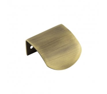 Burlington Arched Cabinet Edge Pulls - Antique Brass