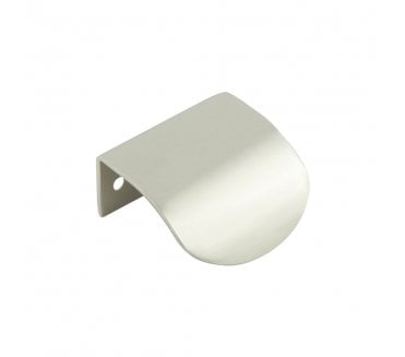Burlington Arched Cabinet Edge Pulls - Polished Nickel