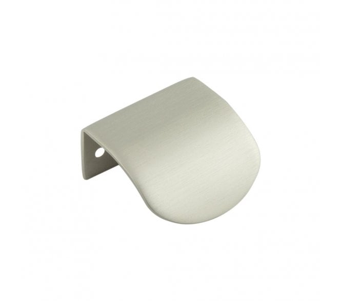 Burlington Arched Cabinet Edge Pulls - Satin Nickel