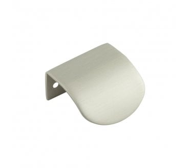 Burlington Arched Cabinet Edge Pulls - Satin Nickel