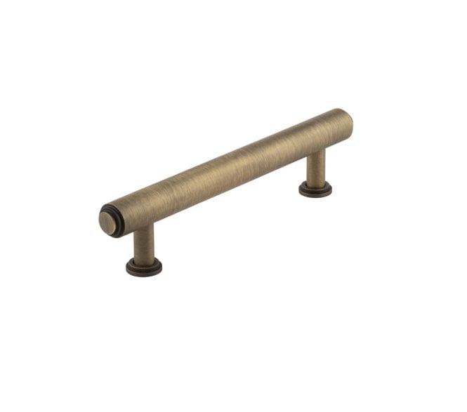 Burlington Belgrave Stepped Cabinet Handles - Antique Brass