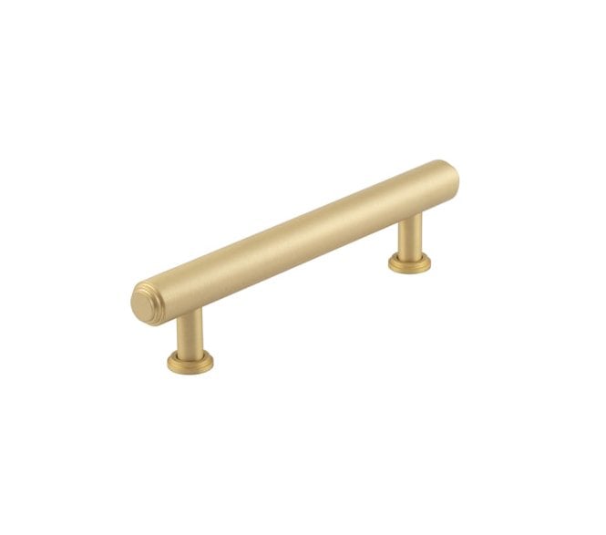 Burlington Belgrave Stepped Cabinet Handles - Satin Brass