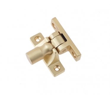 Burlington Brighton Sash Fastener Pattern 1 - Satin Brass