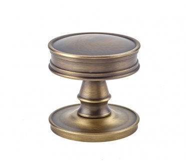 Burlington BUR100 Berkeley Large Mortice Door Knob - Antique Brass
