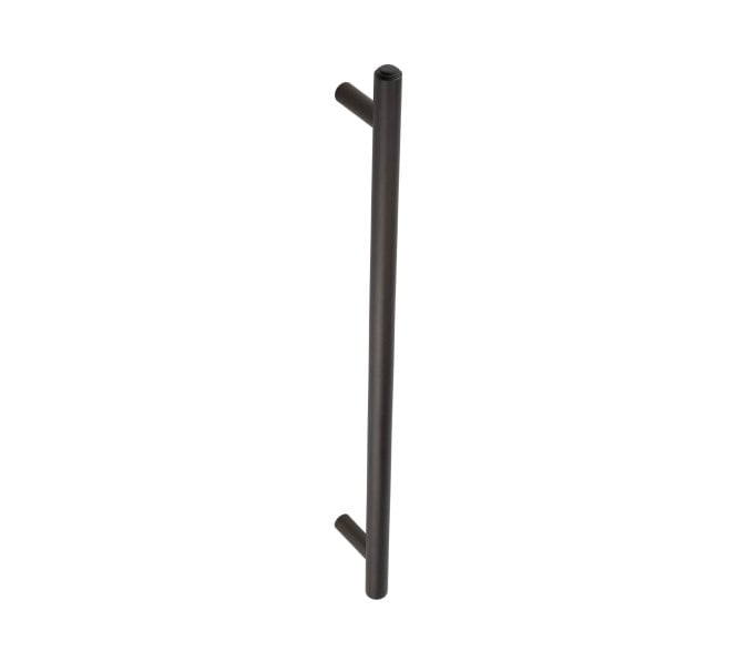 Burlington BUR1000 Belgrave Pull Handle - Bolt Through - 425mm c/c - Dark Bronze