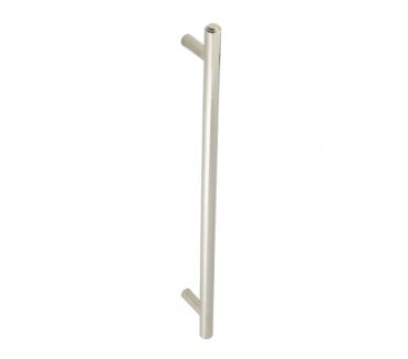 Burlington BUR1000 Belgrave Pull Handle - Bolt Through - 425mm c/c - Polished Nickel