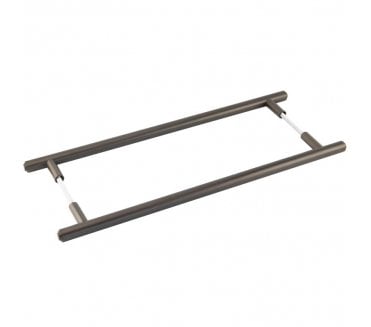 Burlington BUR1000B2B Belgrave Pull Handles - Back to Back - 425mm c/c - Dark Bronze