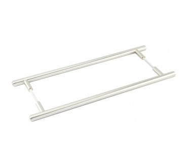 Burlington BUR1000B2B Belgrave Pull Handles - Back to Back - 425mm c/c - Satin Nickel