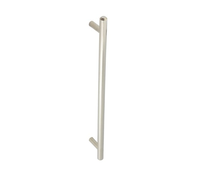 Burlington BUR1000FF Belgrave Pull Handle - Face Fix - 425mm c/c - Polished Nickel