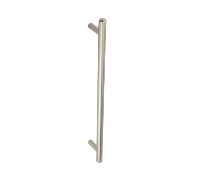 Burlington BUR1000FF Belgrave Pull Handle - Face Fix - 425mm c/c - Satin Nickel