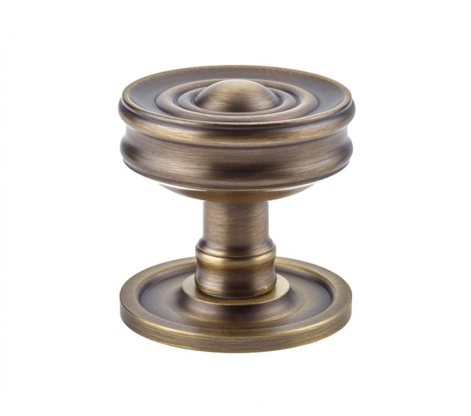 Burlington BUR101 Bloomsbury Large Mortice Door Knob - Antique Brass