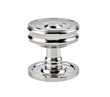 Burlington BUR101 Bloomsbury Large Mortice Door Knob - Polished Nickel