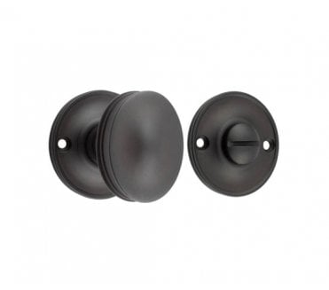 Burlington BUR120 Bathroom Turn & Release - Dark Bronze