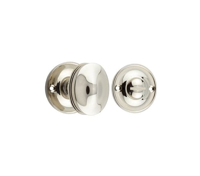 Burlington BUR120 Bathroom Turn & Release - Polished Nickel