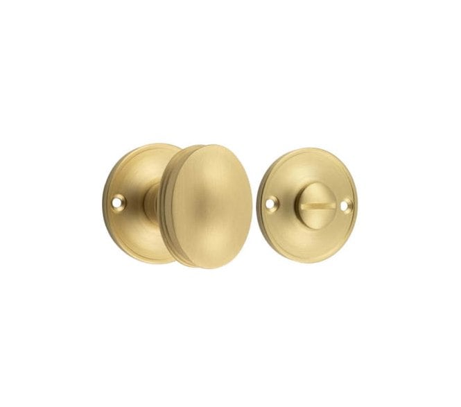 Burlington BUR120 Bathroom Turn & Release - Satin Brass