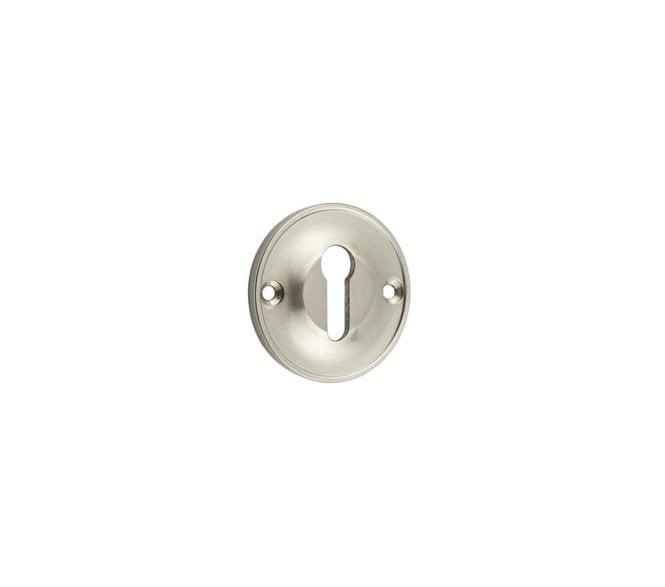 Burlington BUR121 Standard Keyhole Escutcheon - Satin Nickel