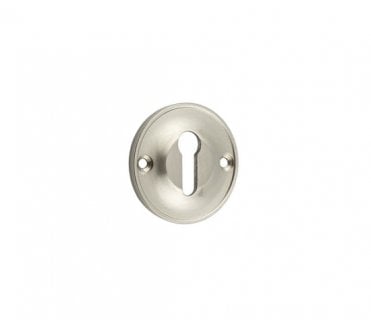 Burlington BUR121 Standard Keyhole Escutcheon - Satin Nickel