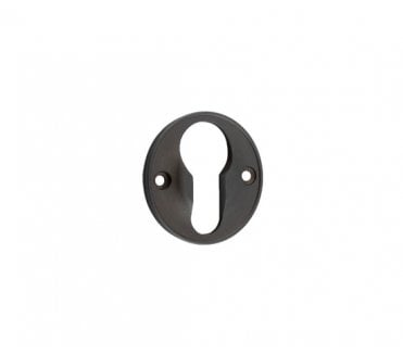 Burlington BUR122 Euro Profile Escutcheon - Dark Bronze