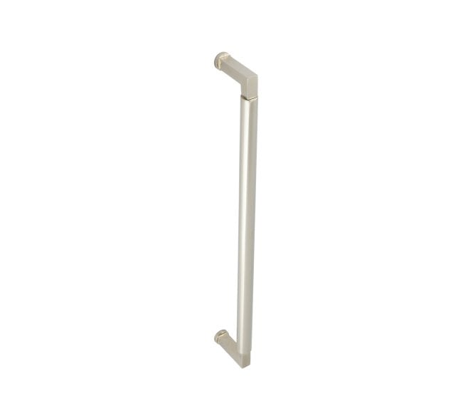 Burlington BUR130 Westminster Pull Handle - Rear Fix - 425mm c/c - Polished Nickel