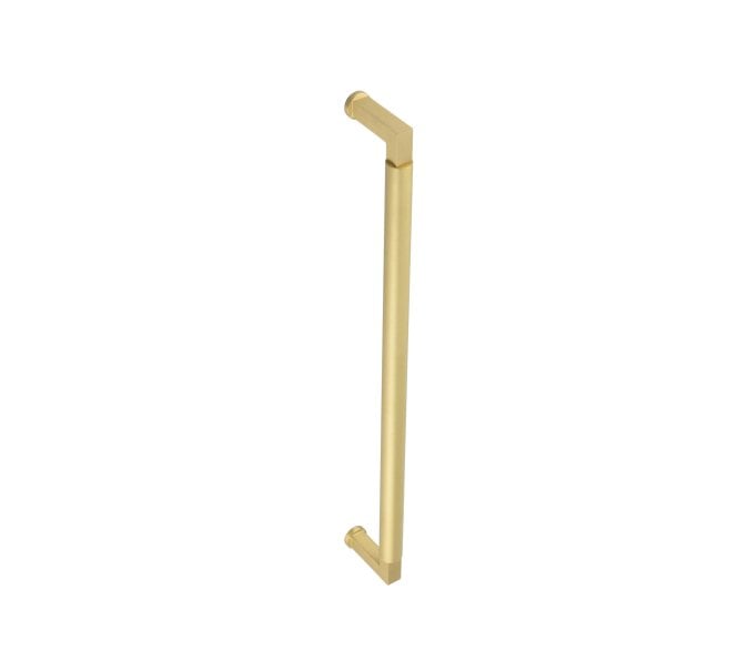 Burlington BUR130 Westminster Pull Handle - Rear Fix - 425mm c/c - Satin Brass