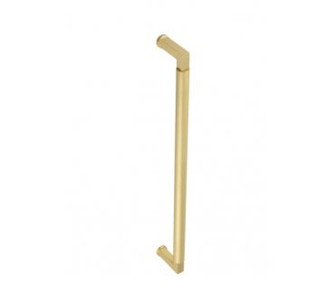 Burlington BUR130 Westminster Pull Handle - Rear Fix - 425mm c/c - Satin Brass