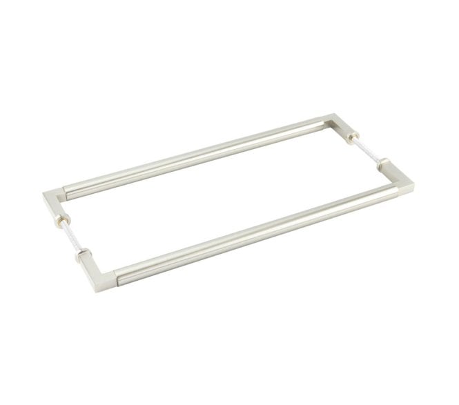 Burlington BUR130B2B Westminster Pull Handles - Back-to-Back - 425mm c/c - Satin Nickel