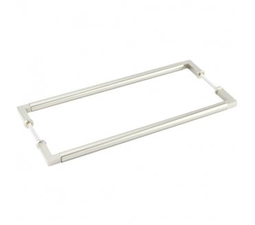 Burlington BUR130B2B Westminster Pull Handles - Back-to-Back - 425mm c/c - Satin Nickel