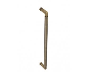 Burlington BUR130FF Westminster Pull Handle - Face Fix - 425mm c/c - Antique Brass