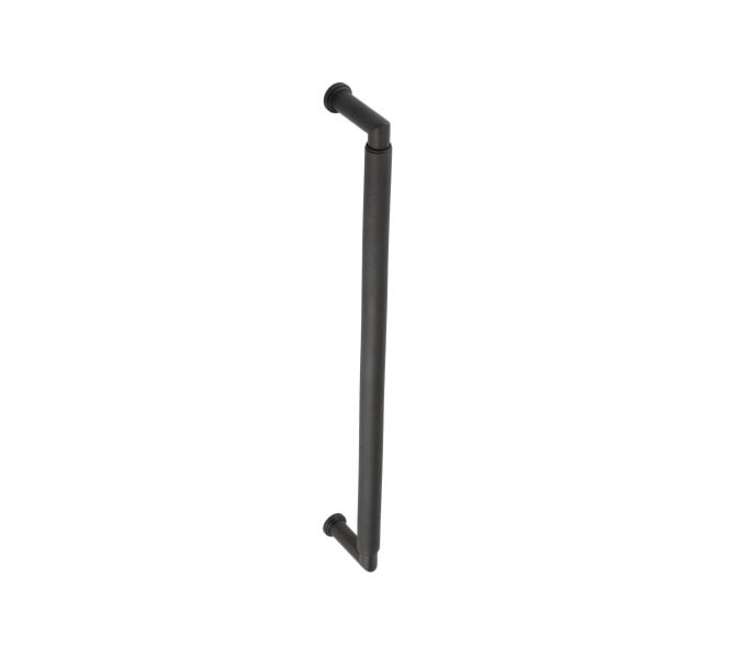 Burlington BUR140 Piccadilly Pull Handle - Rear Fix - 425mm c/c - Dark Bronze