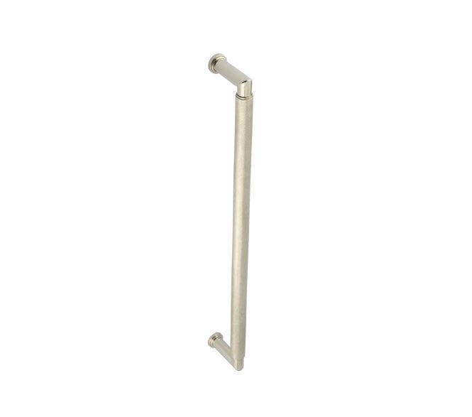 Burlington BUR140 Piccadilly Pull Handle - Rear Fix - 425mm c/c - Polished Nickel