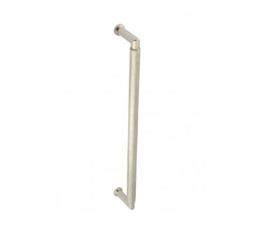 Burlington BUR140FF Piccadilly Pull Handle - Face Fix - 425mm c/c - Polished Nickel