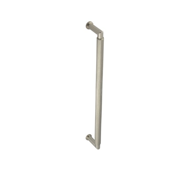 Burlington BUR140FF Piccadilly Pull Handle - Face Fix - 425mm c/c - Satin Nickel