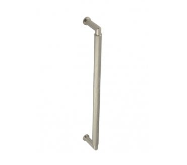 Burlington BUR140FF Piccadilly Pull Handle - Face Fix - 425mm c/c - Satin Nickel