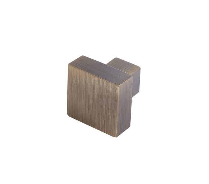 Burlington BUR201 Trafalgar Square Cabinet Knob - Antique Brass