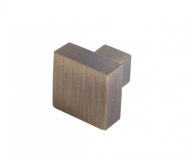 Burlington BUR201 Trafalgar Square Cabinet Knob - Antique Brass
