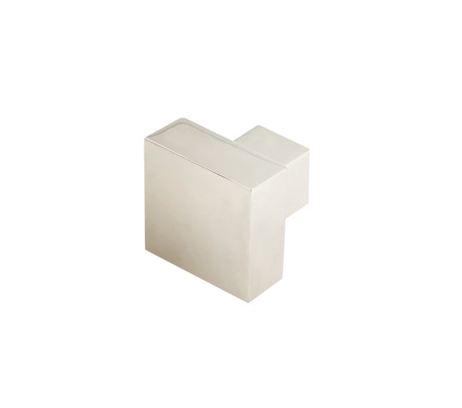 Burlington BUR201 Trafalgar Square Cabinet Knob - Polished Nickel