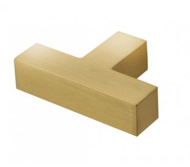 Burlington BUR202 Trafalgar Square T-Bar Knob - Satin Brass