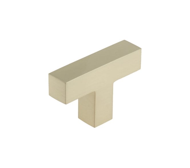 Burlington BUR202 Trafalgar Square T-Bar Knob - Satin Nickel