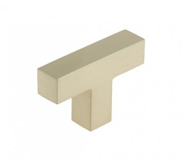 Burlington BUR202 Trafalgar Square T-Bar Knob - Satin Nickel