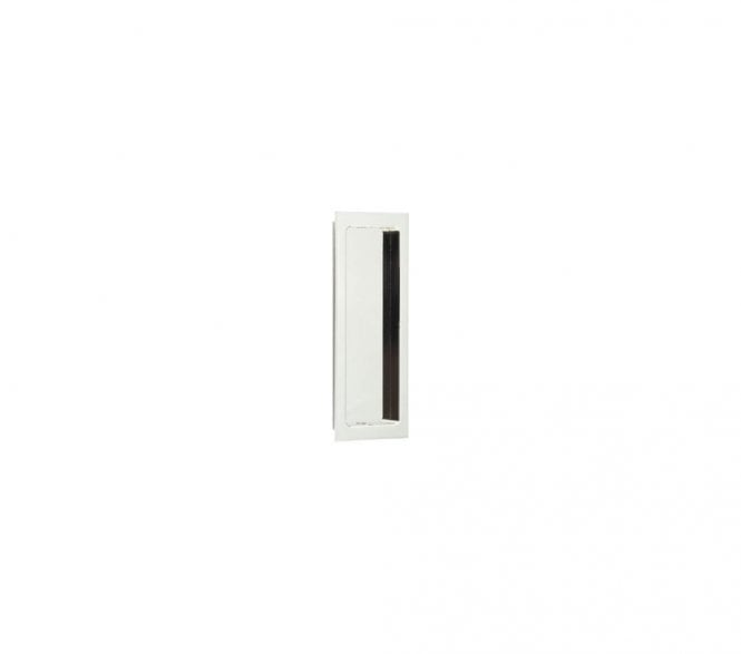 Burlington BUR225 Rectangular Sliding Flush Pull - Polished Nickel
