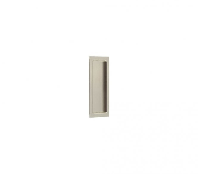 Burlington BUR225 Rectangular Sliding Flush Pull - Satin Nickel
