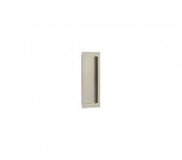 Burlington BUR225 Rectangular Sliding Flush Pull - Satin Nickel