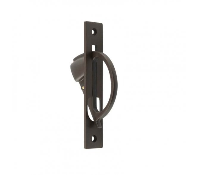 Burlington BUR280 Pocket Door Gravity Edge Pull - Dark Bronze