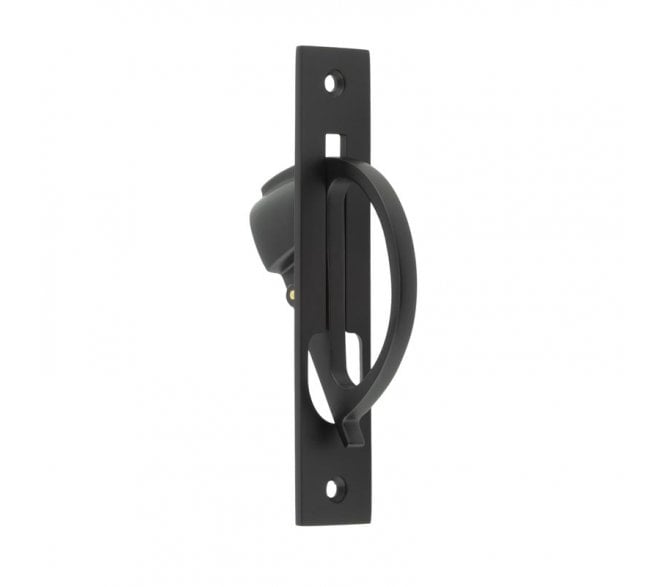 Burlington BUR280 Pocket Door Gravity Edge Pull - Matt Black