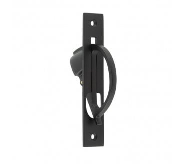 Burlington BUR280 Pocket Door Gravity Edge Pull - Matt Black