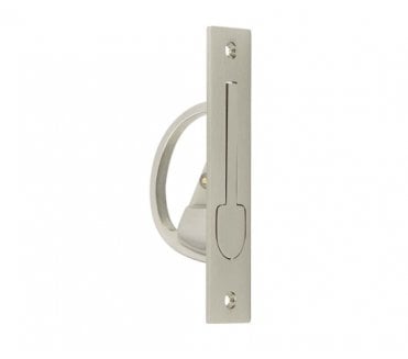 Burlington BUR280 Pocket Door Gravity Edge Pull - Satin Nickel