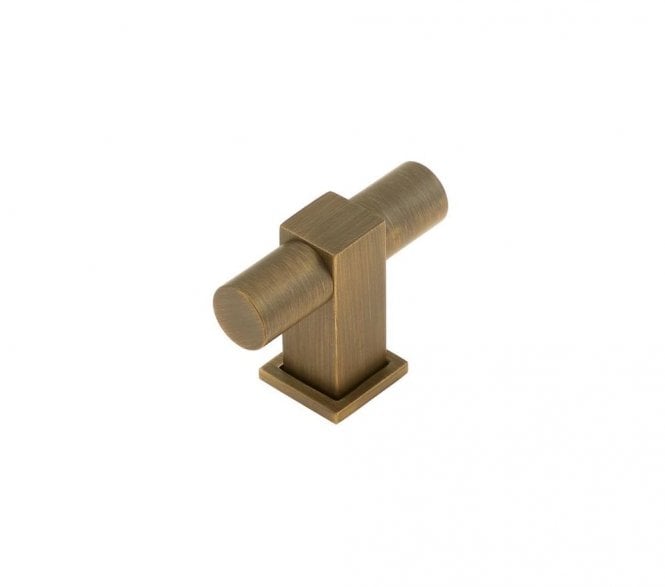 Burlington BUR301 Westminster T-Bar Knob - Antique Brass