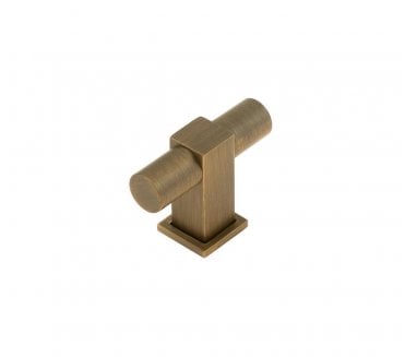 Burlington BUR301 Westminster T-Bar Knob - Antique Brass